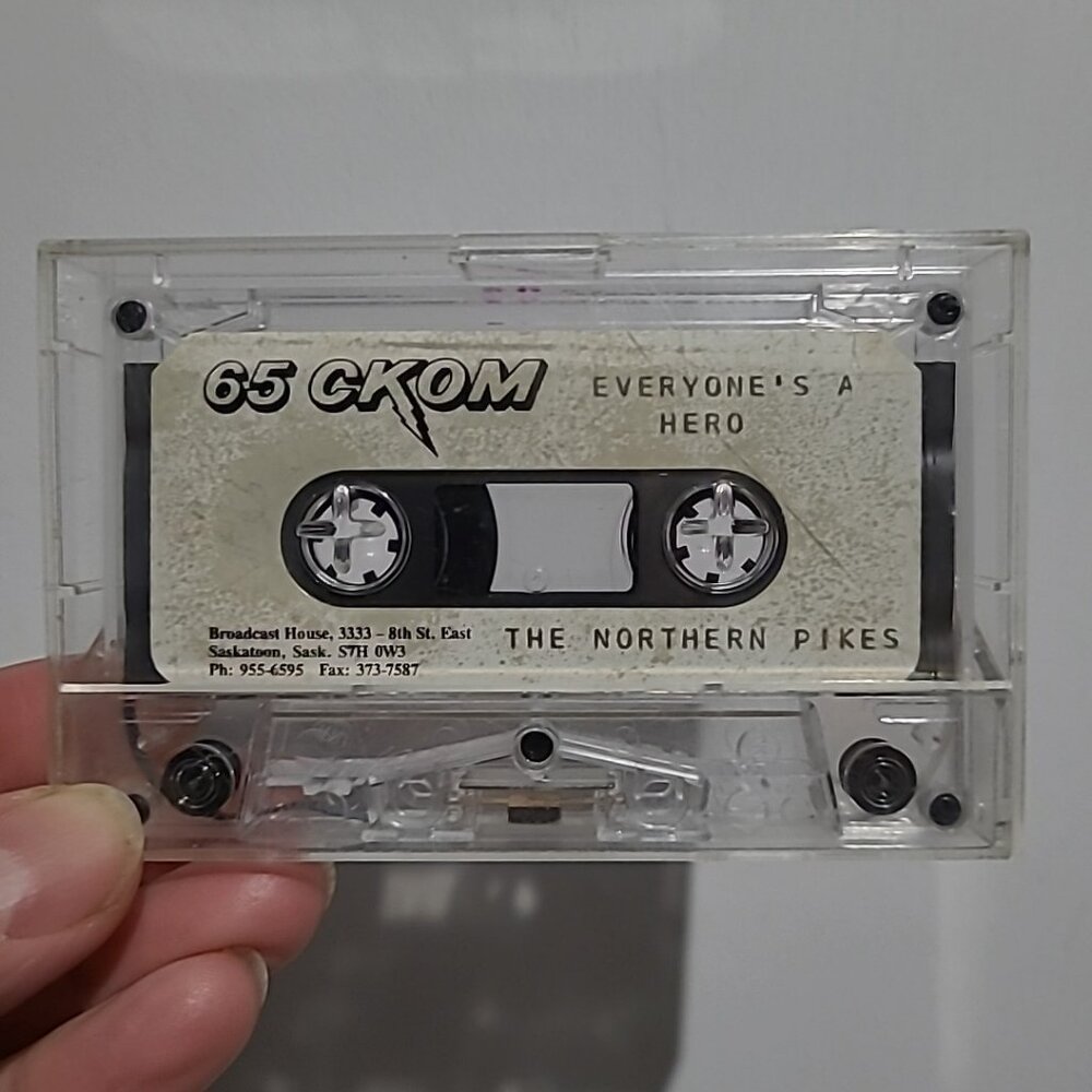 VTG Retro SUPER RARE Everyone's A Hero The Northern Pikes Radio Cassette Single